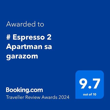 # Espresso 2 Apartman Sa Garazom Sremska Mitrovica Extérieur photo